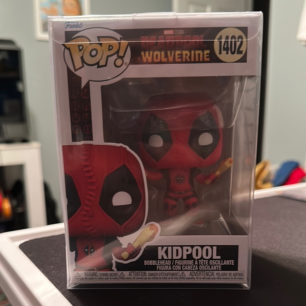 Funko Pop Kidpool in Red and Black